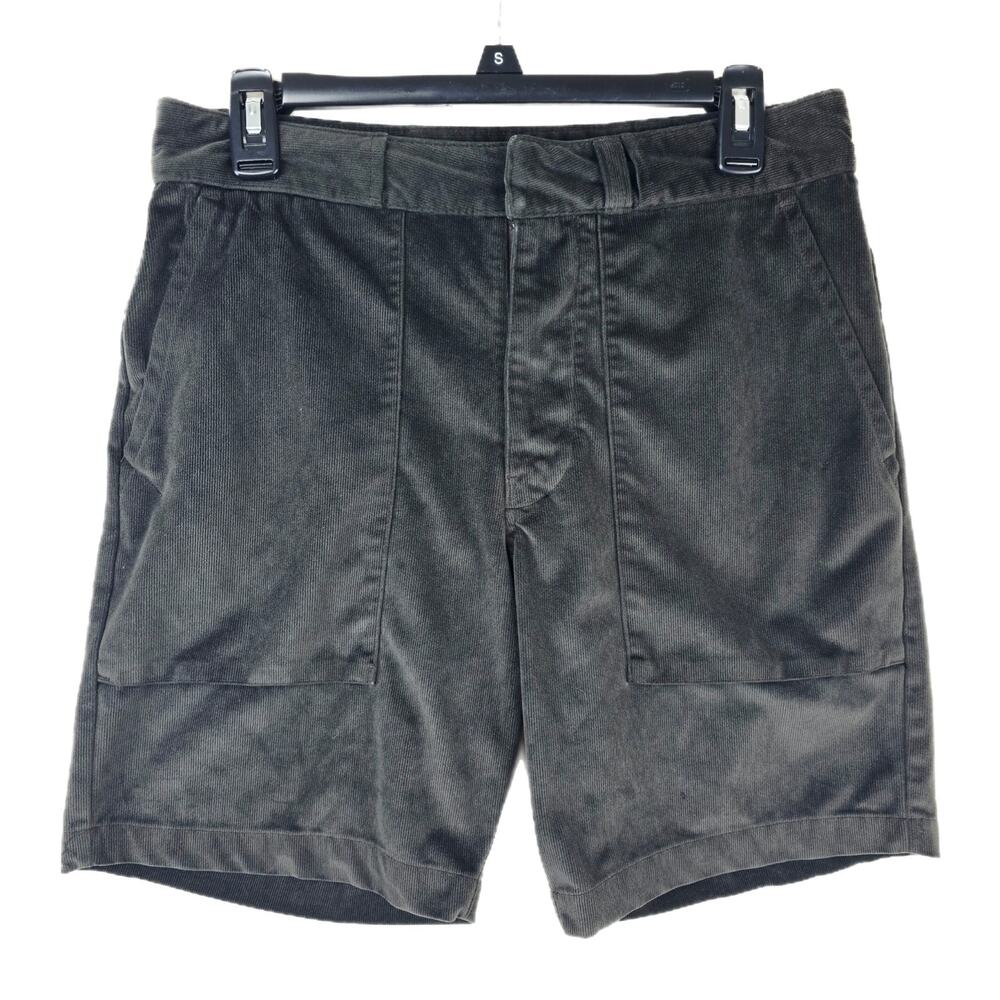 Nike SB Shorts Mens 28 Dark Brown Skater Velvet Corduroy Skateboard Grunge